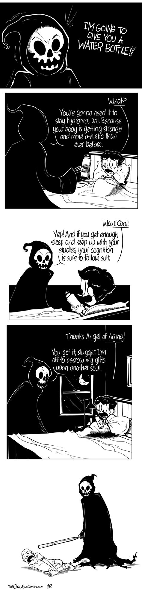 Read The Other End Comics Angel Of Aging Tapas Comics