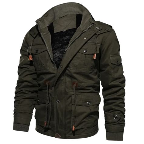 Brand Thick Winter Fleece Jackets Men Military Tactical Army Jacket