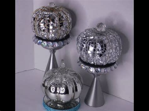 DOLLAR TREE DIY || GLASS PUMPKIN || - YouTube | Diy glass, Glass