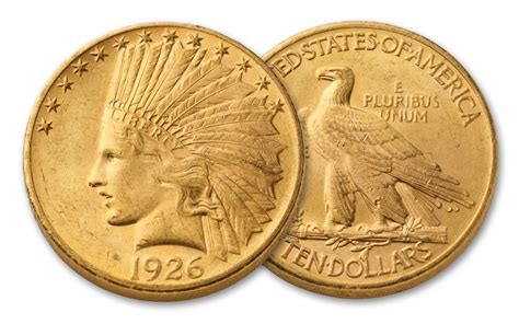 19071933 10 Gold Indian Xf