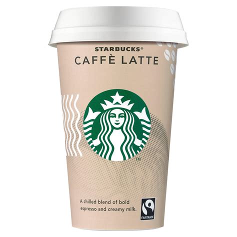 Starbucks Caffé Latte Flavoured Milk Iced Coffee 220ml Milk Iceland
