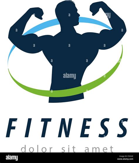 Fitness Vector Logo Design Template Health Or Gym Icon Stock Vector