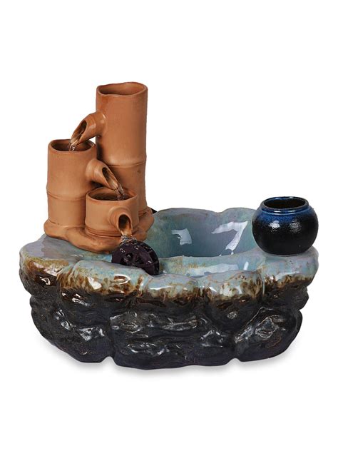 Ceramic Water Fountain 462 2a Gaia Pottery In