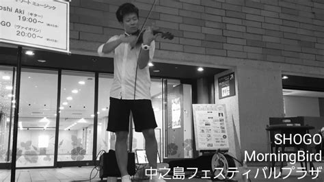 「morningbird」violin Shogo オリジナル Twitterで話題 路上ライブ ストリートライブ 大阪 Youtube