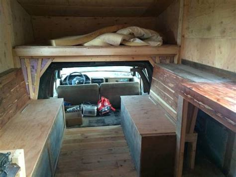 Man Makes Diy Truck Camper With A Wood Stove By Himself