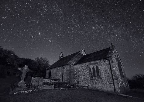 Some Beauty Shines Forever Llanfihangel Din Sylwy Anglesey Night