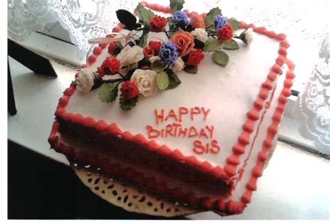 Image Of Birthday Cake For Sister