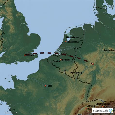 Mit dem länderspiel zwischen england und deutschland erweitert eurosport sein engagement im frauenfußball. StepMap - Deutschland - England - Landkarte für Deutschland