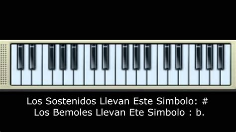 Teclas Negras Del Piano Youtube