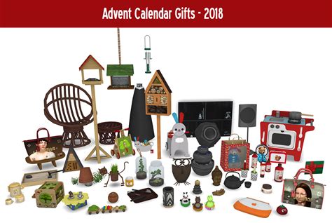 Around The Sims 4 Custom Content Download 2018 Advent Calendar Ts