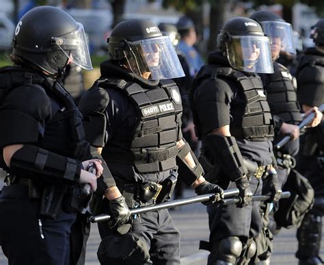 Poll Riot Gear For Police At Protests