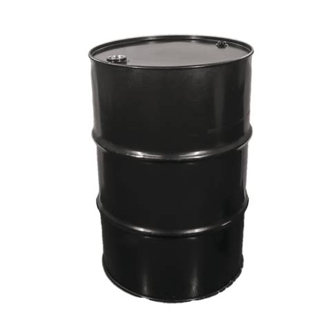 210 Litre Steel Black Un Approved Tighthead Drum With Lacquered Interior