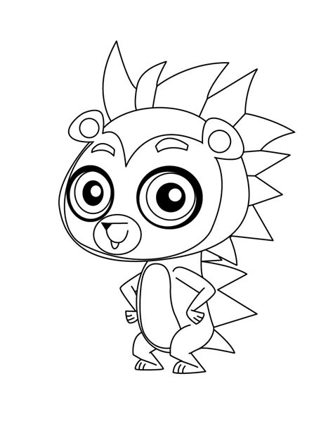 Littlest Pet Shop Coloring Pages For Kids To Print For Free