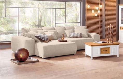 Ein kleines ecksofa mit bettfunktion ist toll für häufigen übernachtungsbesuch. Home affaire Ecksofa, mit Boxspringfederung, wahlweise mit ...