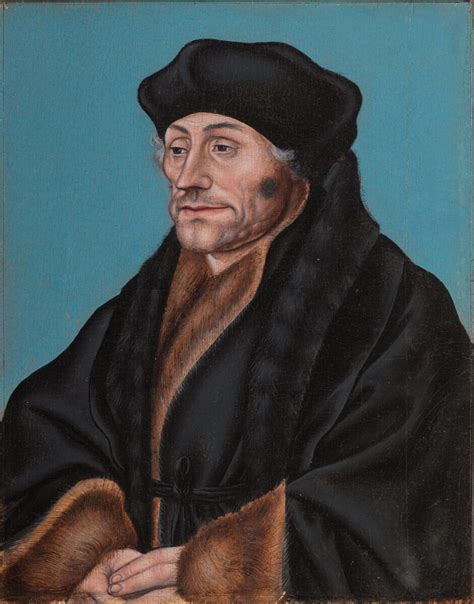 Portrait Of Desiderius Erasmus Museum Boijmans Van Beuningen