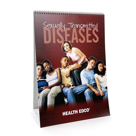 sexually transmitted diseases stds flip chart health edco