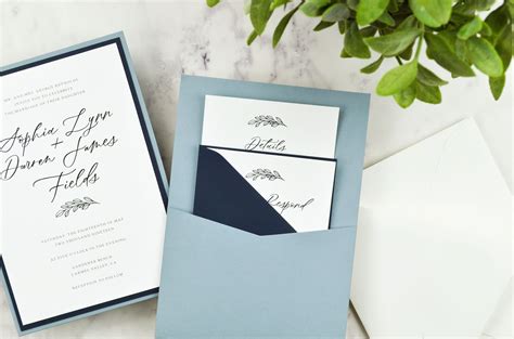 Download DIY Minimal Panel Pocket Invitation Suite - Cards & Pockets Design Idea BlogCards & Pockets ...