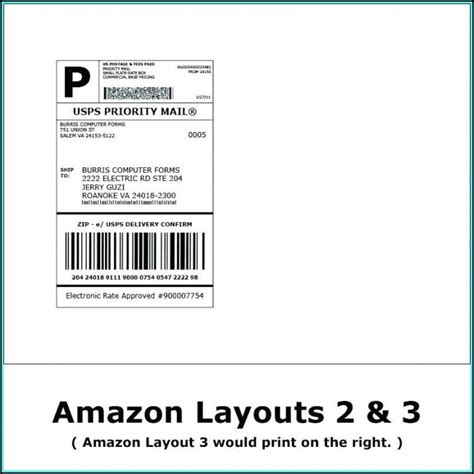 Avery Shipping Label Template 4 Per Sheet Prosecution2012