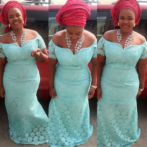 Current Lace Aso Ebi Styles You Can Rock In Owambe Party Zaineeys Blog