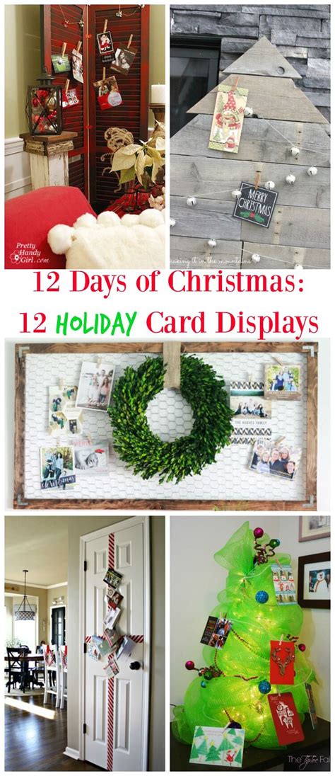 Check spelling or type a new query. 12 Christmas Card Display Ideas to DIY - C'mon Get Crafty