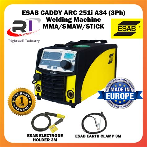 Esab Caddy Arc I Mma Welding Machine Sweden