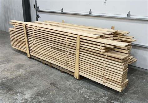 Group Of Freshly Sawn Rough Cut Ash Lumber Schneider Auctioneers Llc