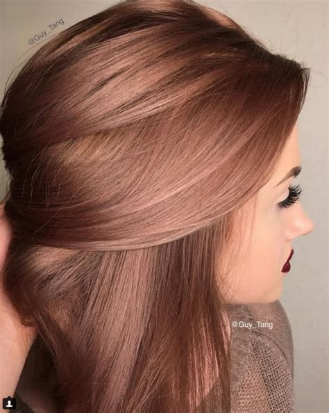 Rose Gold Hair Color Inspiration Popsugar Beauty