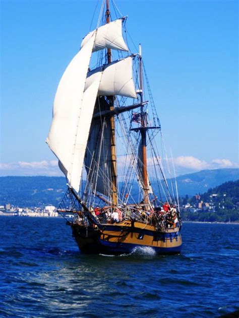 Hawaiian Chieftain In Bellingham Bay Wash Sailing Seattle Ships