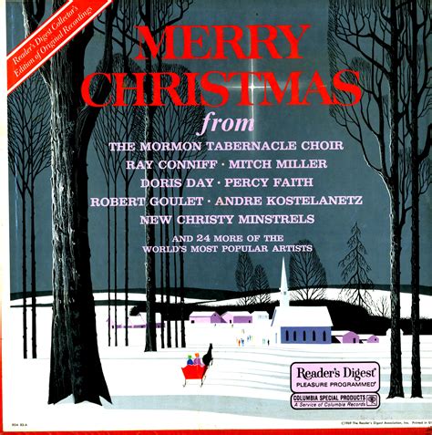 Readers Digest Merry Christmas 4 Record Set For The Price Of 2