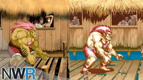 Ultra Street Fighter Ii Blankas Stage Comparison Hd Vs