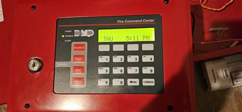 Dmp Xr150fcxr550 Fire Command Center Control Panel And Annunciator W
