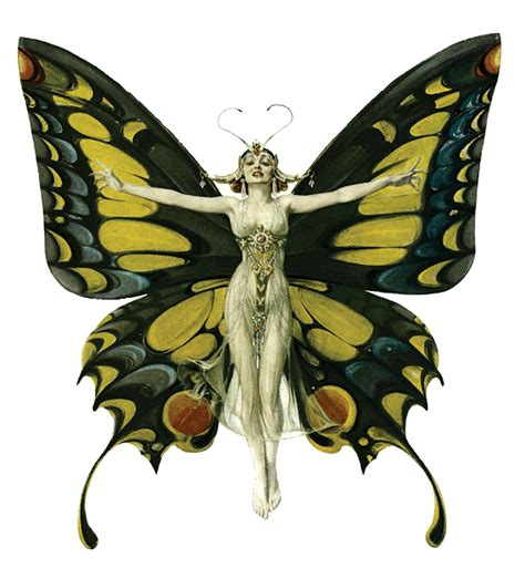 Leaping Frog Designs Beautiful Woman Butterfly From Life Magazine Free