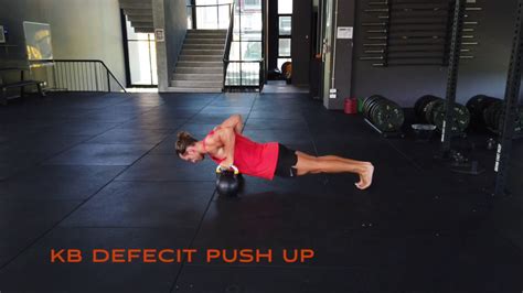 Kettlebell Deficit Push Up Best Chest Exercises Push Up