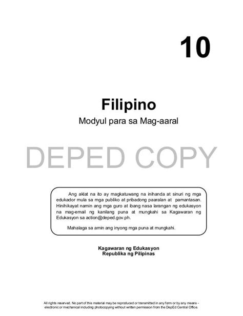 Ask questions about your assignment. Pin on Filipino