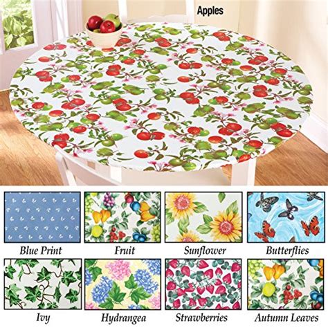 5 out of 5 stars. Collections Etc Fitted Elastic Table Cover Fruit 48