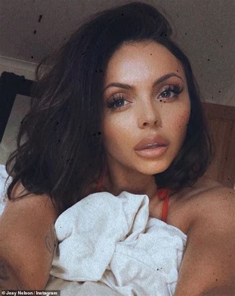 Jesy Nelson Posts Racy Selfie In Bed After Chris Hughes Split Daily