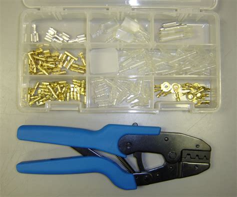 Bullet Connector Kit 1 With Racheting Crimper Economy Cycle