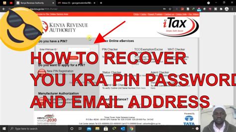 How To Recover Kra Password Kra Password Reset Kra Password Recovery