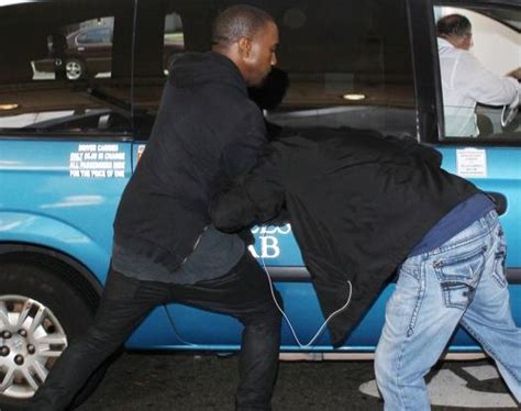 Fight Kanye West Scuffles With Cameraman At Lax