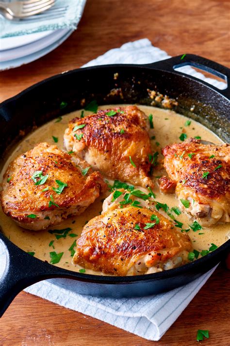 Looking for ways to dress up a chicken thigh dinner? 20 Delicious Ways to Cook with Chicken Thighs | Kitchn