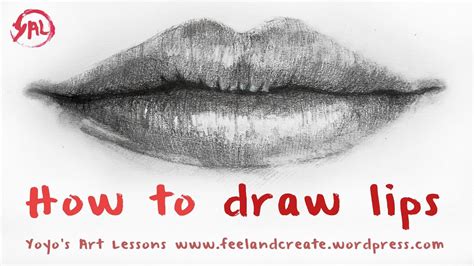 How To Draw Mouth And Lips Drawing Tutorial Youtube