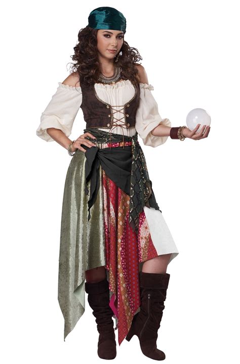 Renaissance Fortune Teller Pirate Adult Costume
