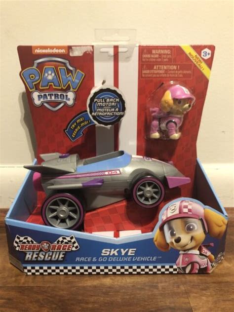 Paw Patrol Ready Race Rescue Skye Race And Go Deluxe Vehicle With Sound