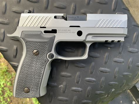 New Sig P320 AXG Titanium Color Grip Module | SIG Talk