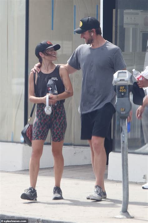 Sexlife Co Stars And Real Life Couple Sarah Shahi And Adam Demos Pack On Pda After Reuniting In
