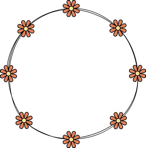 Round Frame Clipart Png