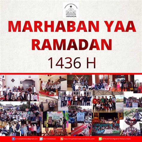 Marhaban Yaa Ramadan 1436 Hijriyah Armada
