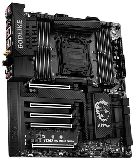 Msi Announces The X99a Godlike Gaming Carbon Motherboard Techpowerup