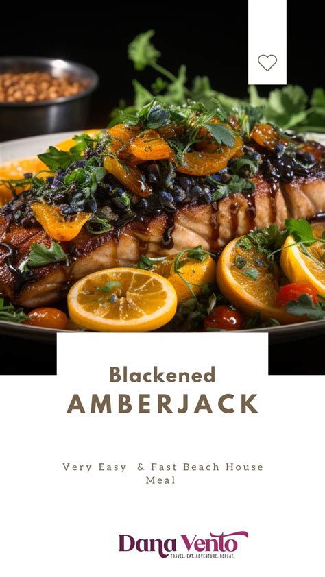 Bold Blackened Amberjack Filets Easy 20 Minute Dinner Idea