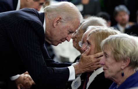 Joe Biden We Need To Talk About The Way You Touch Women